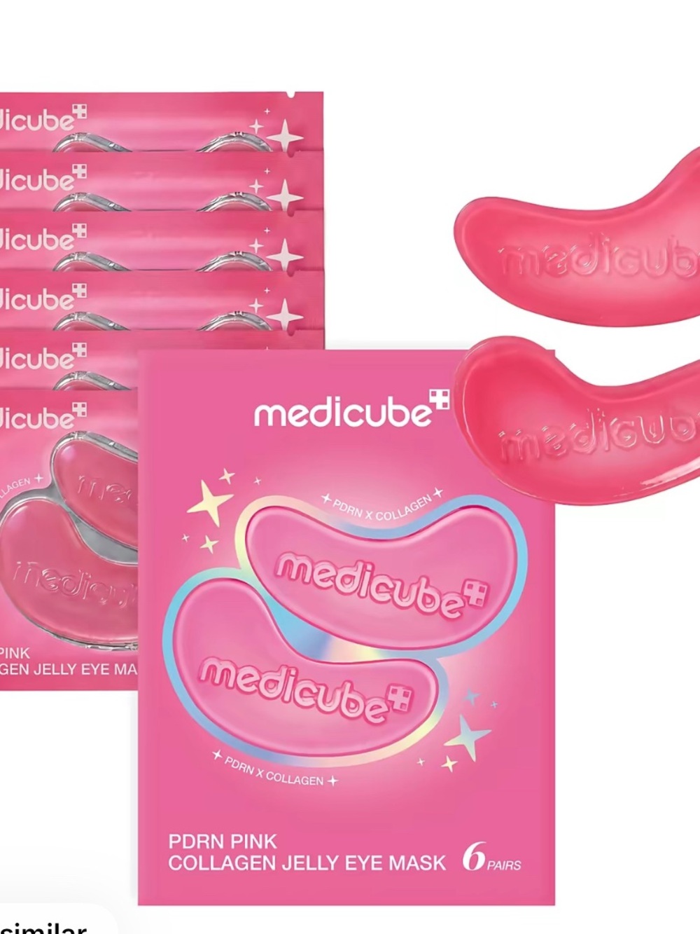 Sold out 50 Medicube PDRN Pink Collagen Jelly Eye Mask - Pink